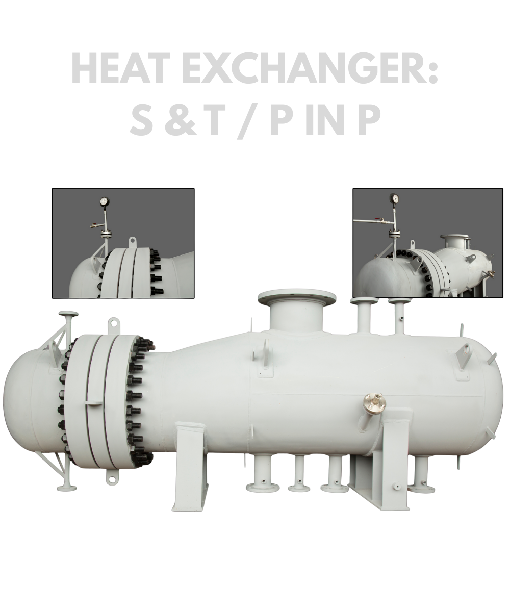 Heat Exchanger: S & T / P in P