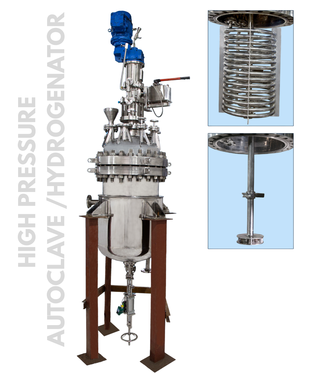 High Pressure Autoclave _ Hydrogenator Features